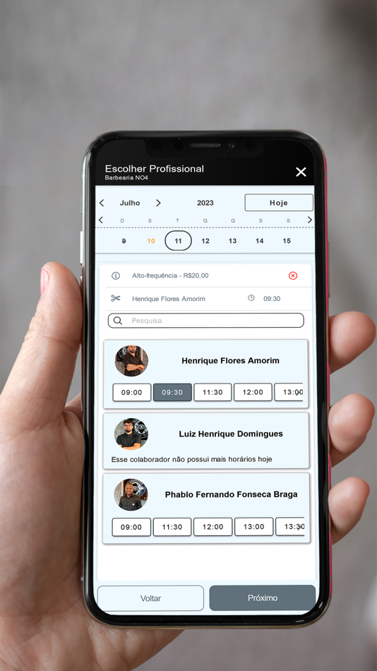#4. Barbearia NO4 (iOS) By: Mmtools Consultoria e Projetos De Informatica Ltda - ME