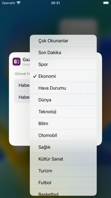 Gazete Mobil Screenshot