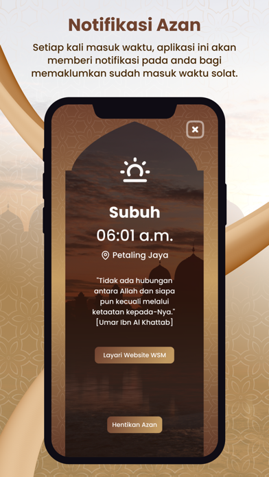 Waktu Solat Malaysia Screenshot
