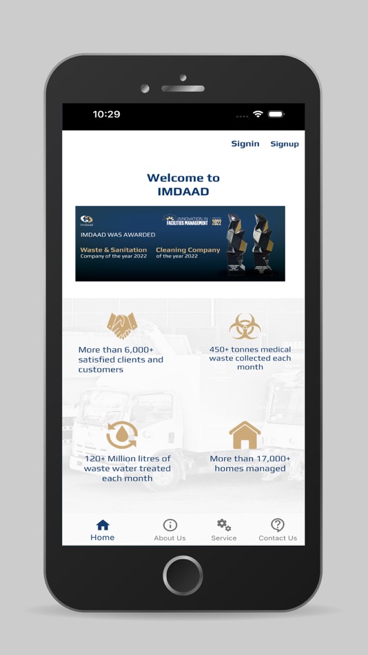 #1. Imdaad Customer (iOS) Podle: Microhard Infotech LLC