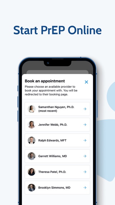 The PrEP Clinic Screenshot