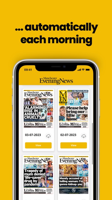 Manchester Evening News Screenshot
