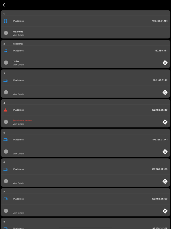 Screenshot #5 pour Device Detector: Wifi Analyzer