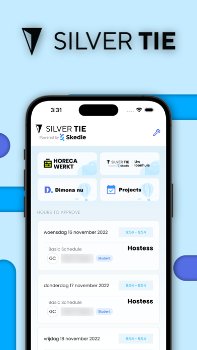 Silver Tie Employer Screenshot