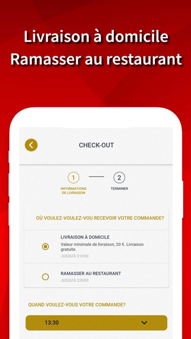 La Fiducia - Restaurant Screenshot