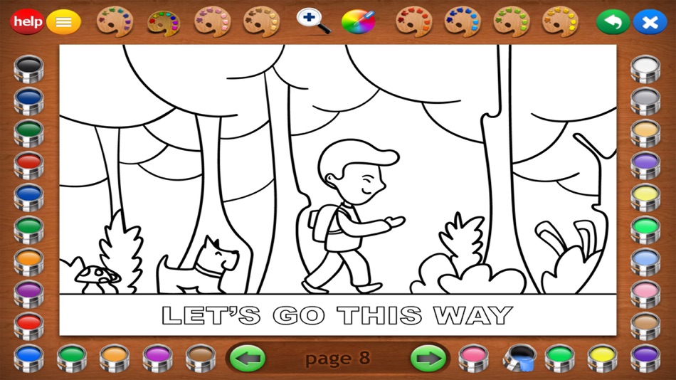 #6. Jim and His Dog Coloring Book (iOS) 게시자: Dataware LLC