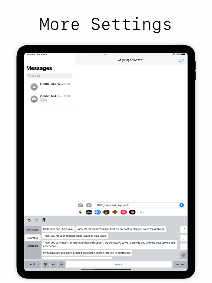 Phrase Keyboard - Quick Type
