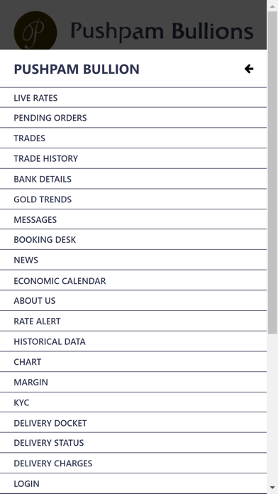 Pushpam Bullion Screenshot