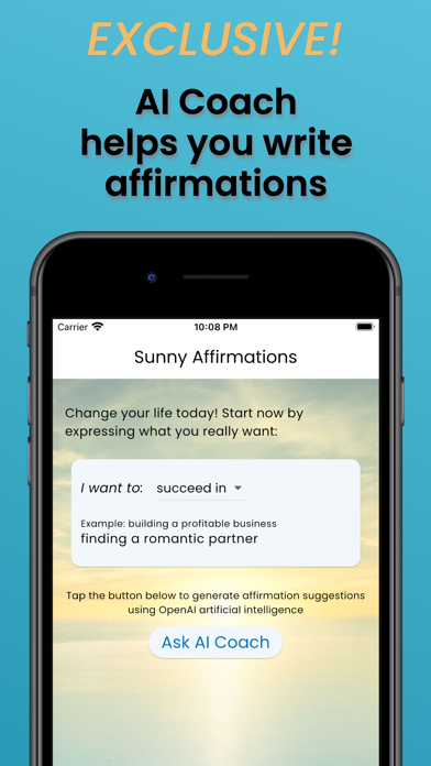 Sunny Affirmations Screenshot