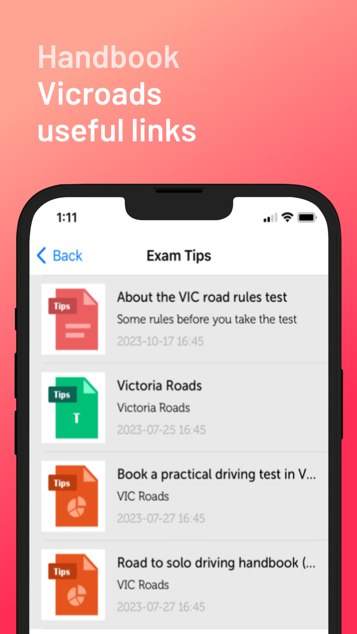 Driving Theory Test VIC