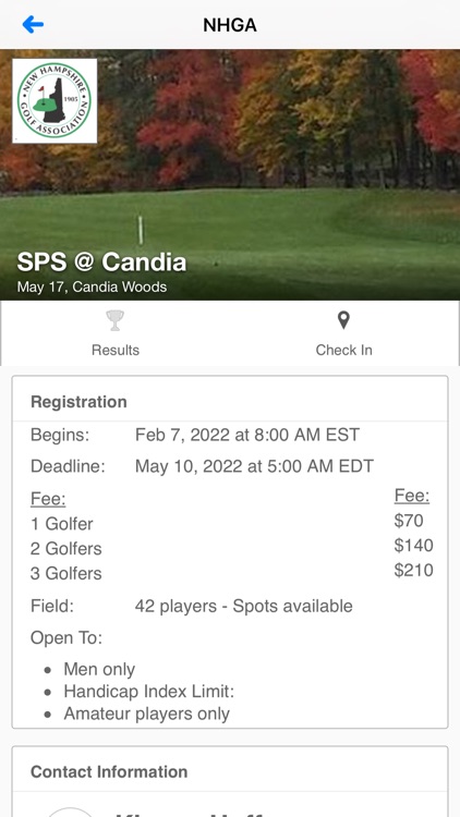 New Hampshire Golf Association