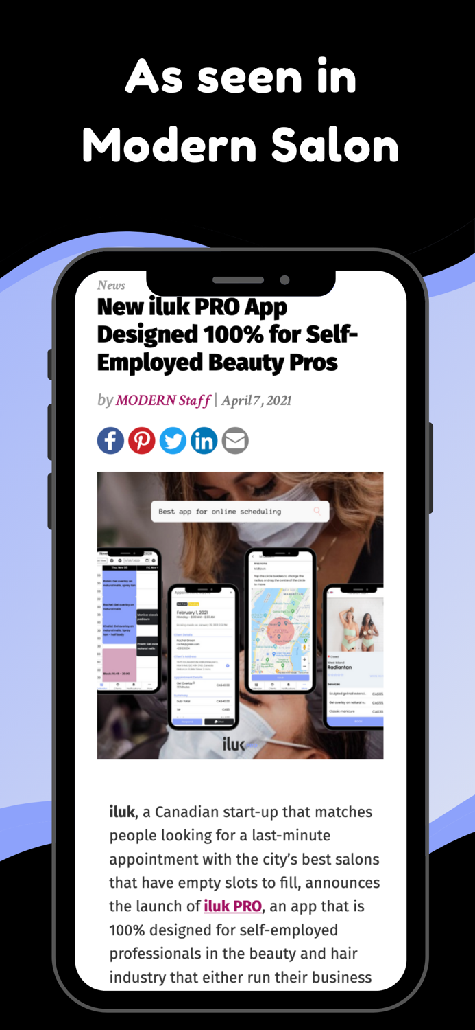 iluk PRO Booking made easy