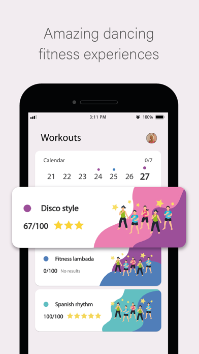 Vivafit: fitness dancing Screenshot