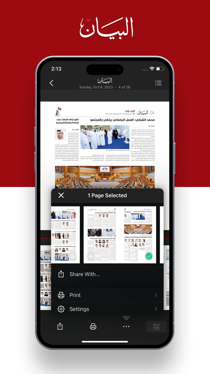 البيان الرقمي