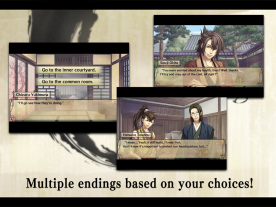 Hakuoki: Premium Edition iPad app afbeelding 5