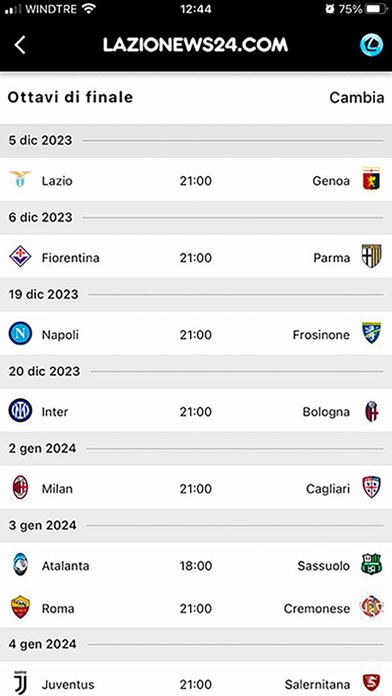 Lazionews24 Screenshot