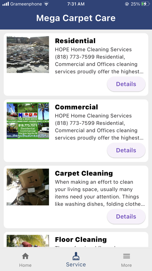 #4. Mega Carpet Care Service (iOS) 由: Nixon Orellana
