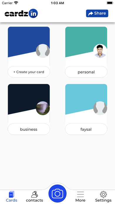 CardzIn Screenshot