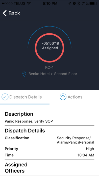 Officer Mobile for Perspective Screenshot