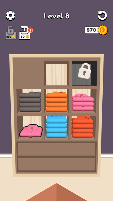 Unboxing Sort Screenshot