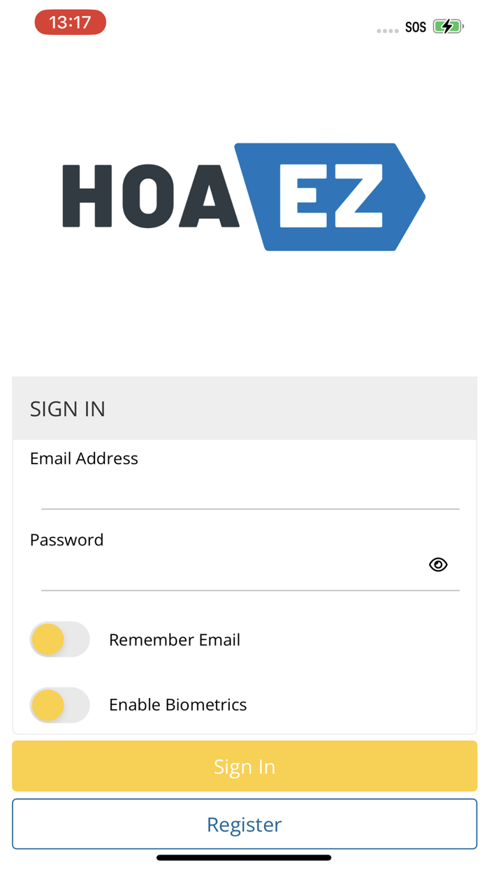 HOAez Homeowner App
