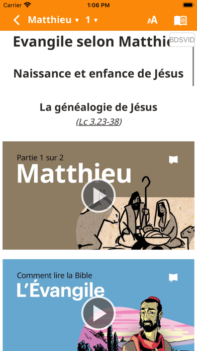 La Bible du Semeur Biblica Screenshot