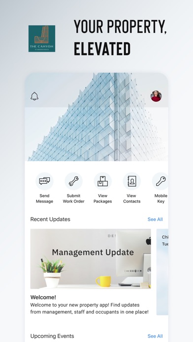 The Canyon Home App Screenshot