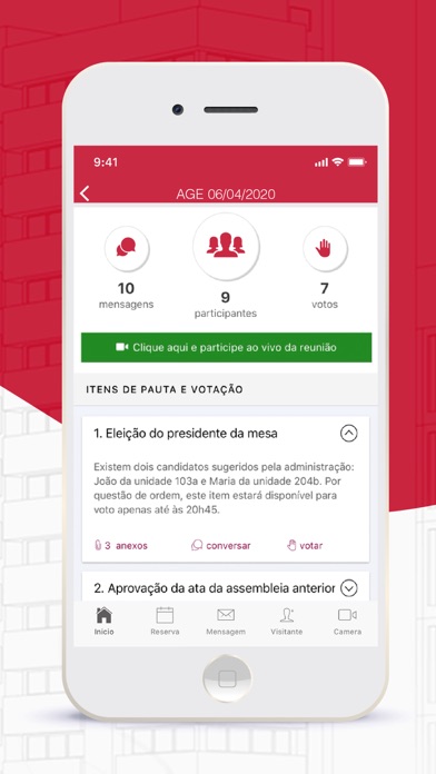 Nossa Casa Administradora Screenshot