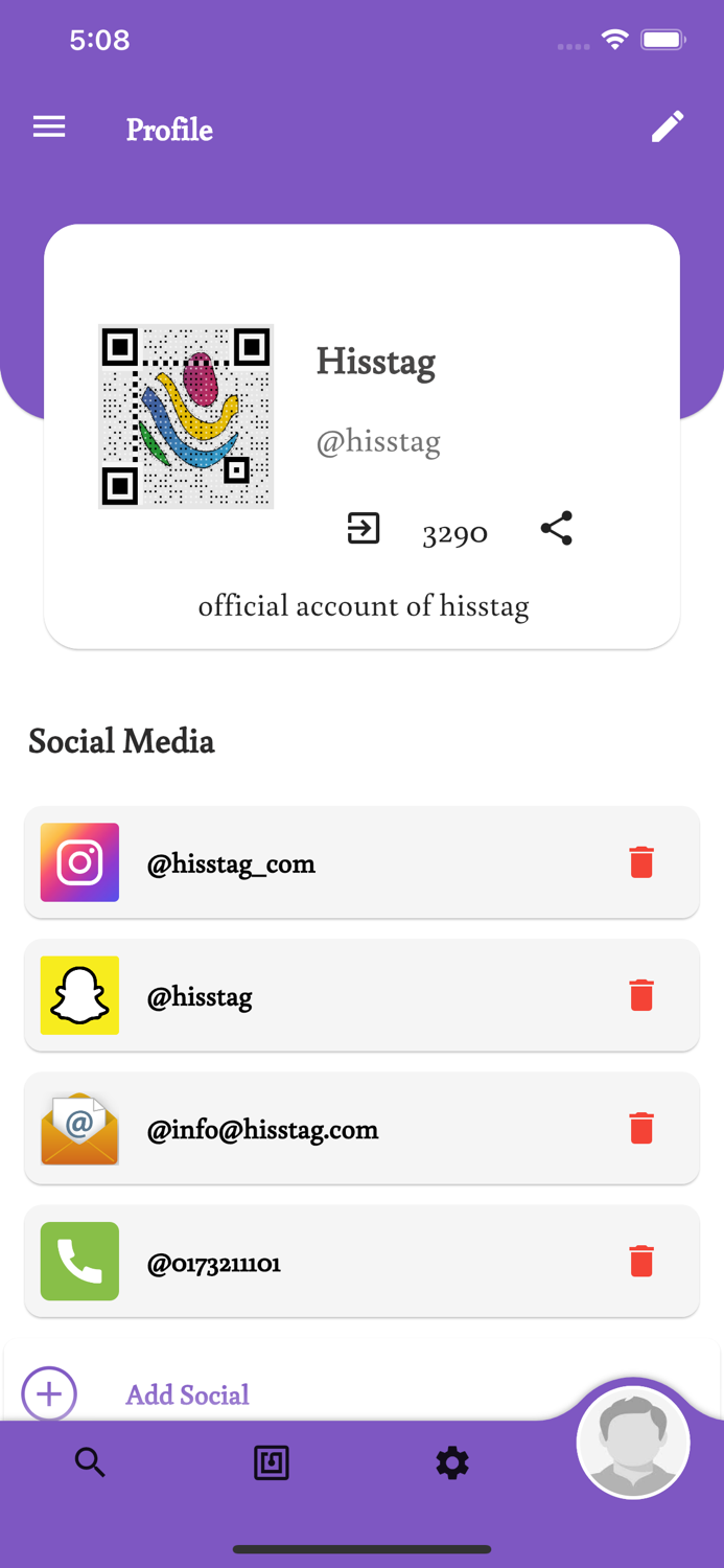 HissTag