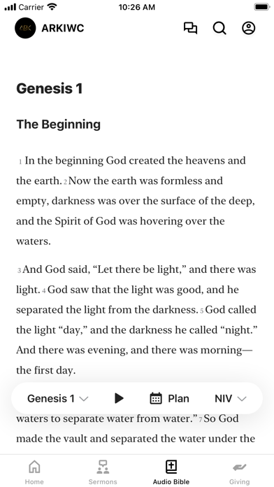 The Ark International Worship Screenshot