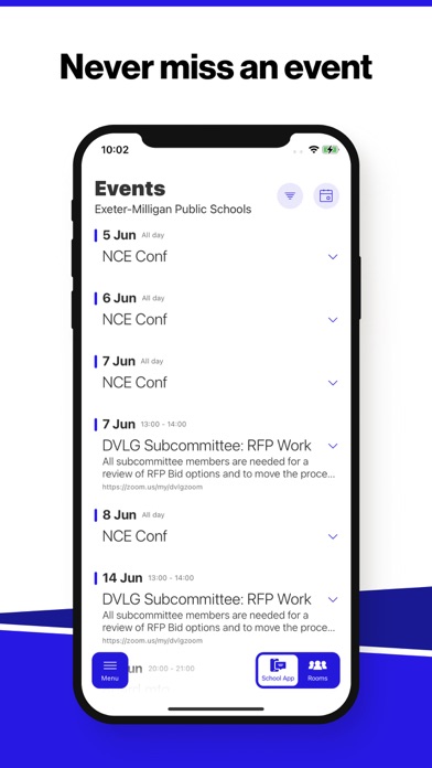 Exeter-Milligan Public Schools Screenshot