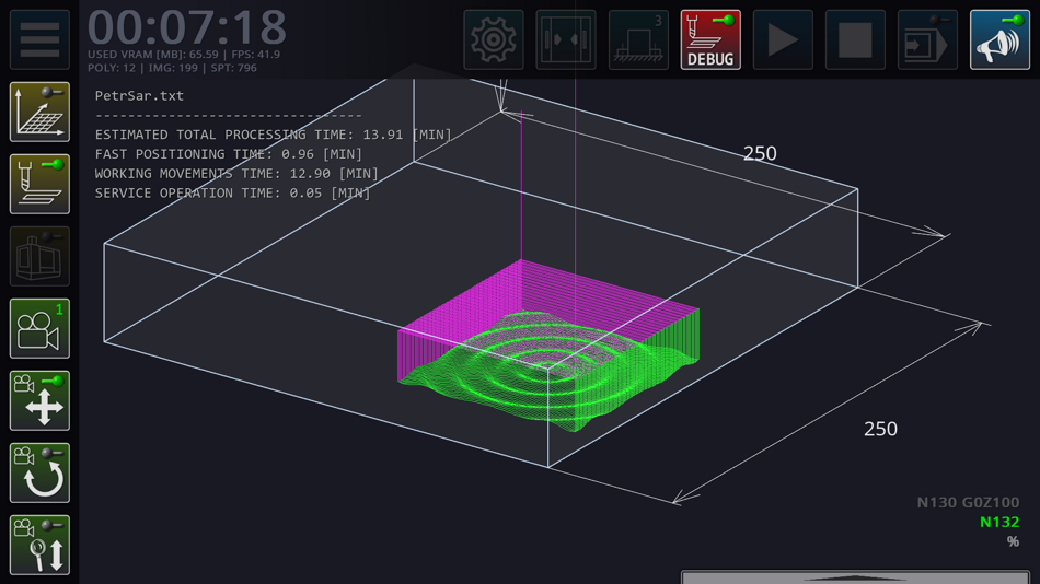 #6. CNC VMC Simulator (iOS) 由: Ilya Obraztsov