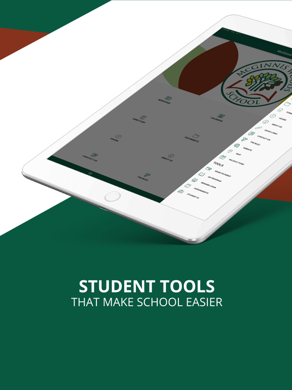 McGinnis Woods School iPad screenshot 2 - Education app