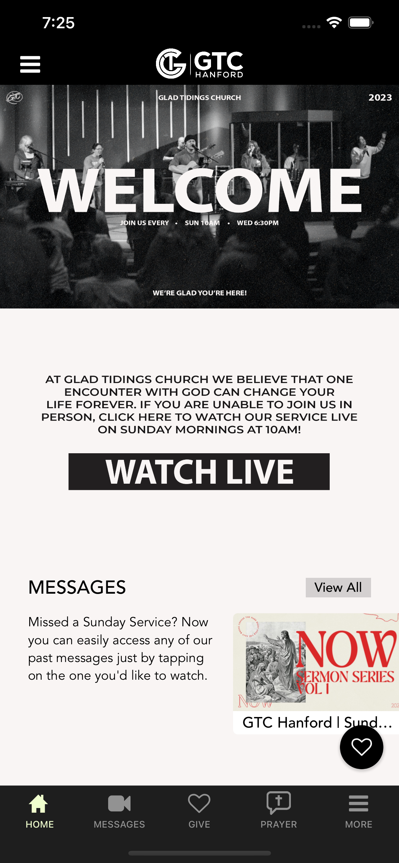 Glad Tidings Church Hanford