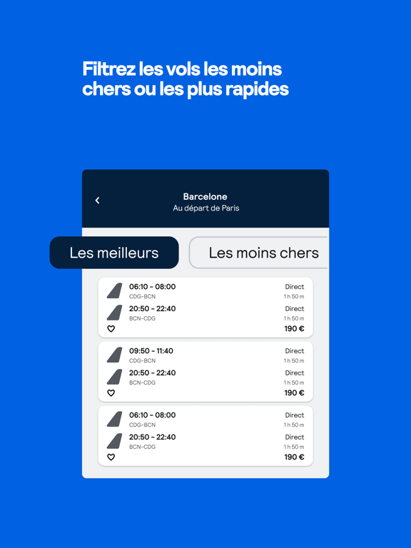 Screenshot #6 pour Skyscanner - offres de voyage