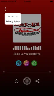 radio la voz del reyno iphone screenshot 2