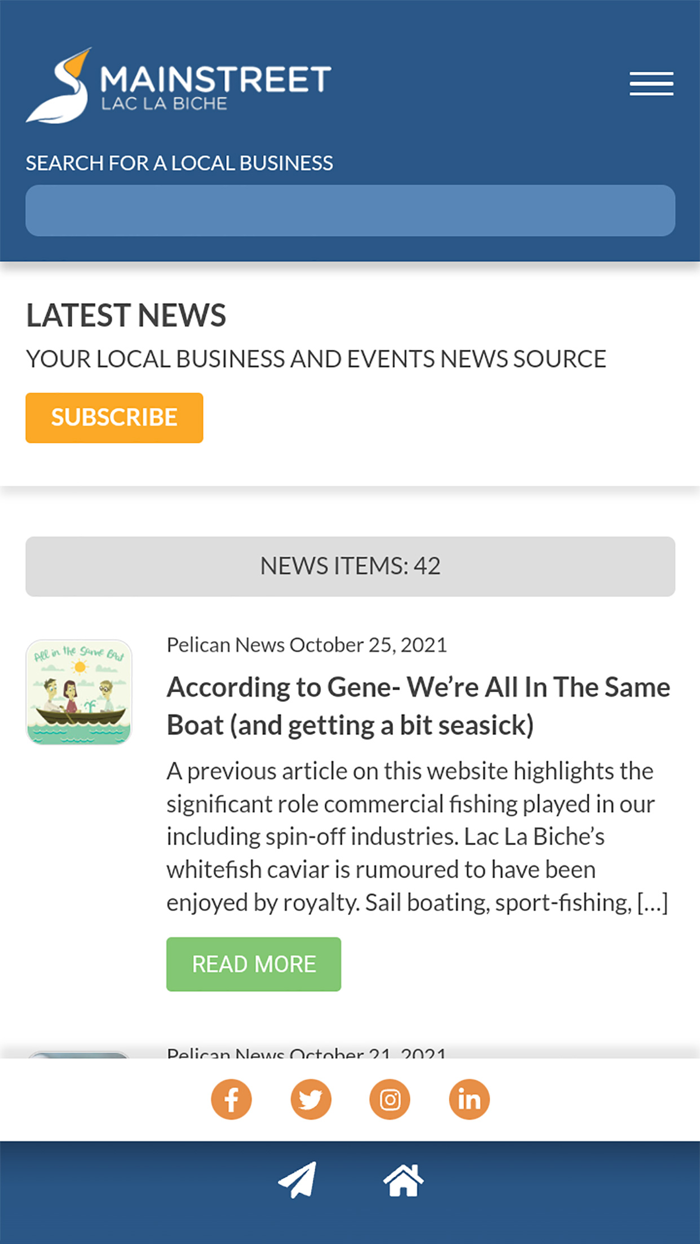 Mainstreet Lac La Biche