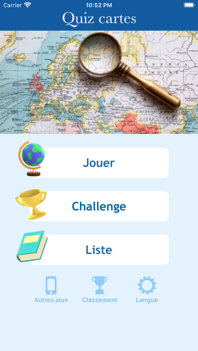 Screenshot #1 pour Cartes des pays - quiz