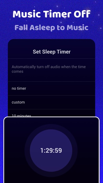 Deep Sleep: relaxing sounds Screenshot