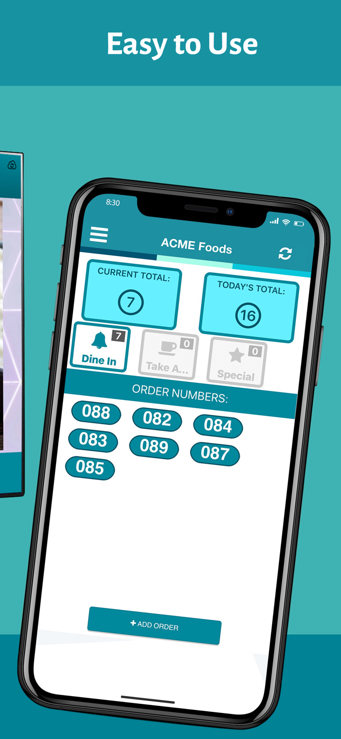 OrderReady TV Screen Alert