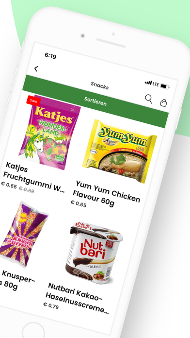FoodPaket Screenshot