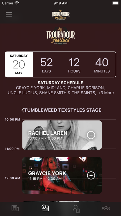 Troubadour Festival Screenshot