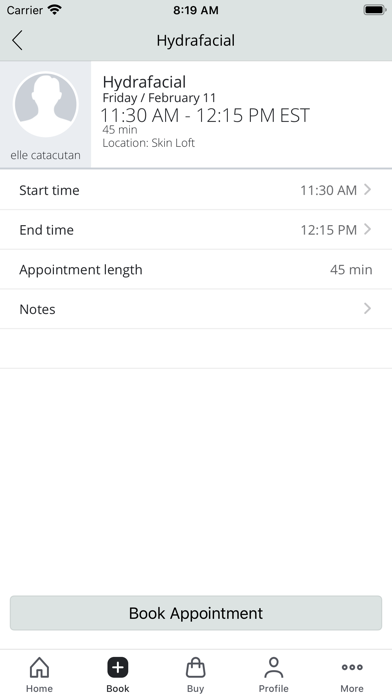 Skin Loft Screenshot