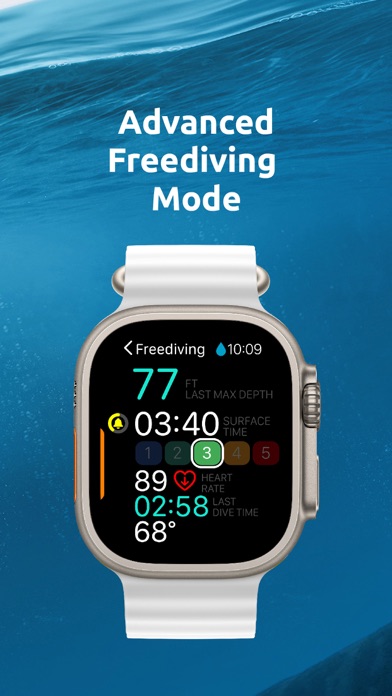 Scuba diving Watch | Oceanic+ Screenshot