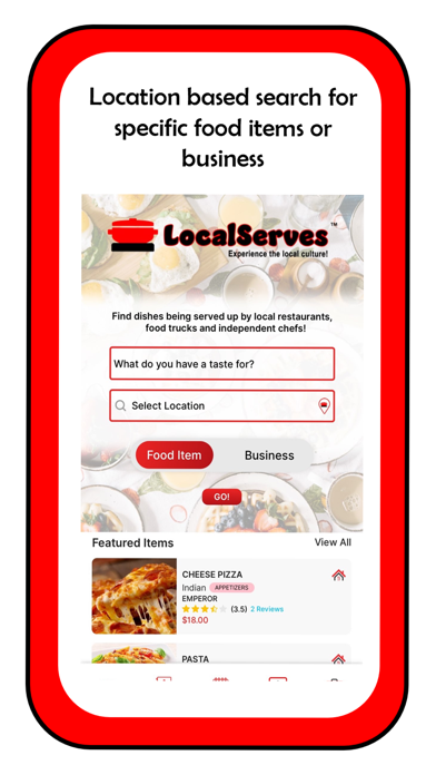 LocalServes App Screenshot