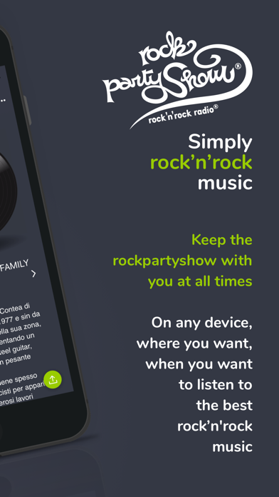 Rockpartyshow - Musica Rock Screenshot