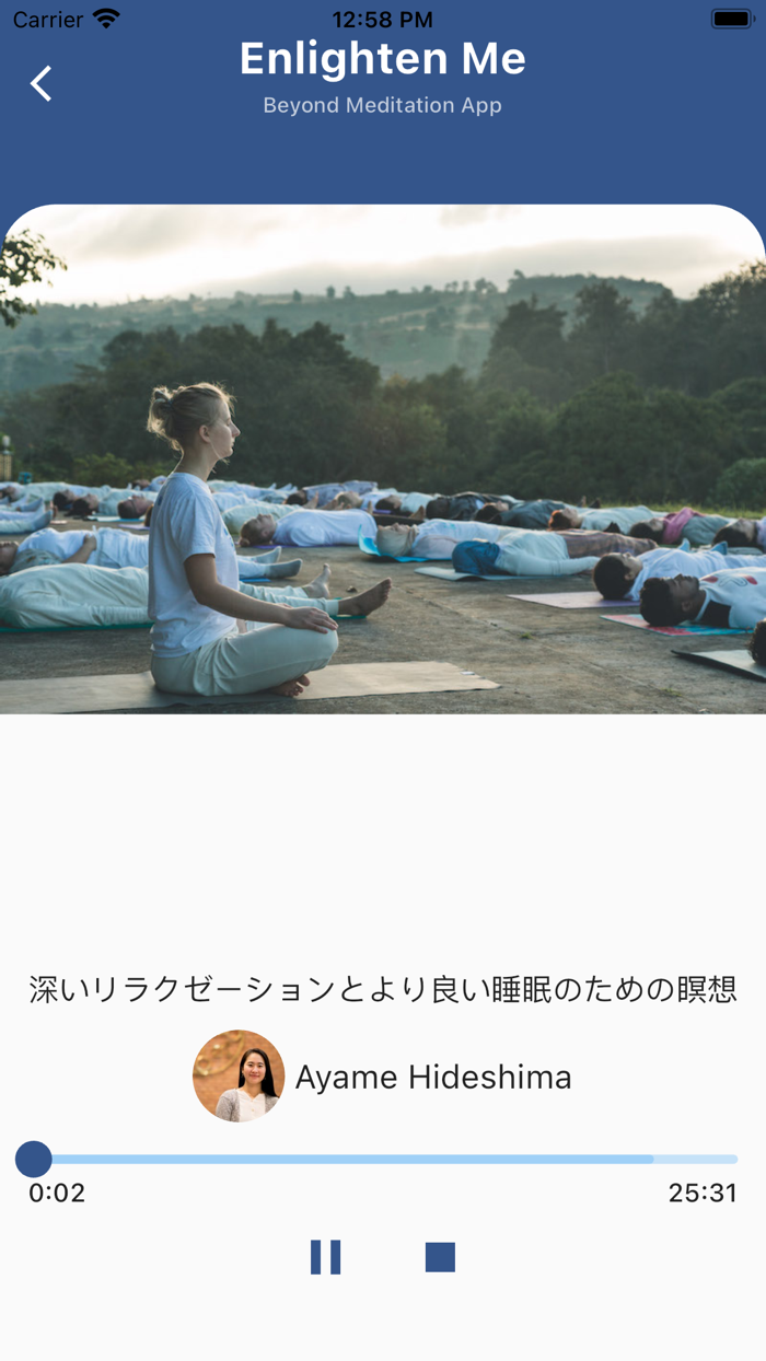 EnlightenMe - Meditation App