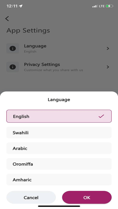 Taxiye Passenger Screenshot