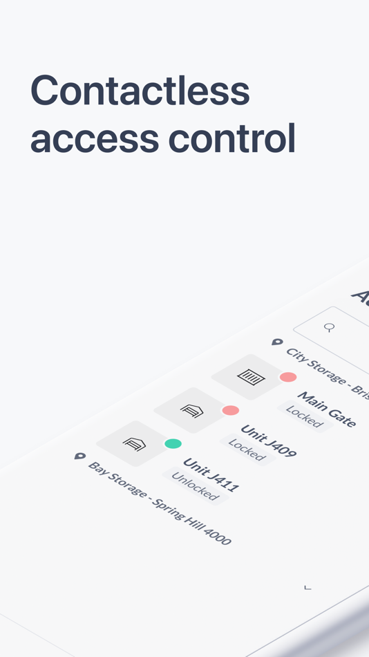 #1. StorAxxS - Access Control (iOS) By: Smarte Pty Ltd
