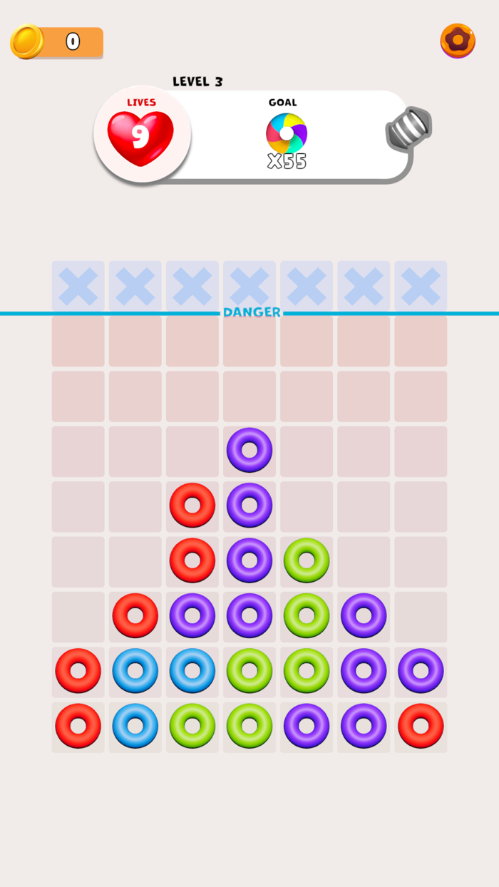 Donut Blast - Link Puzzle